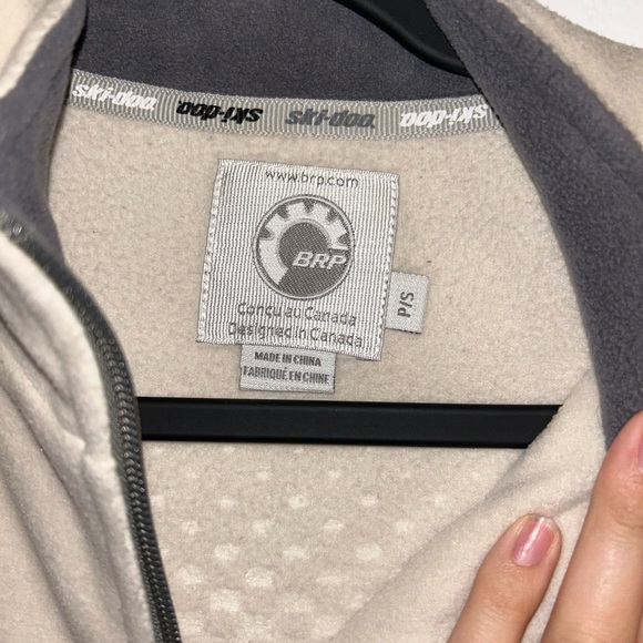 Ladies ski doo team zip up fleece - Picture 3 of 3